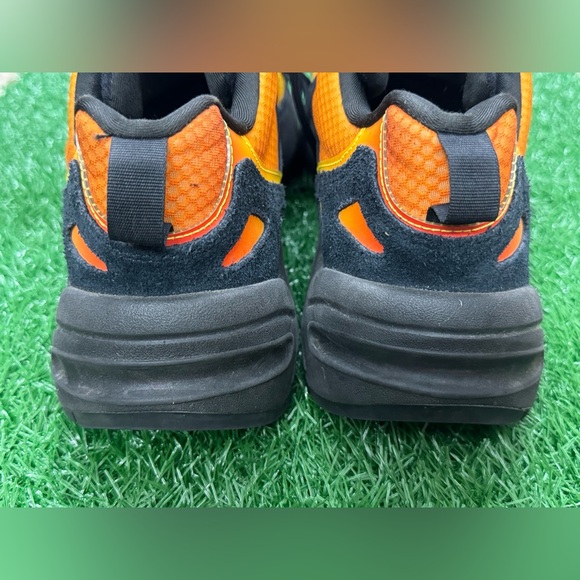 Adidas Men's Size 11.5 ZX Boost 22 Lifestyle Black Orange Sneaker Trainer - Picture 6 of 7